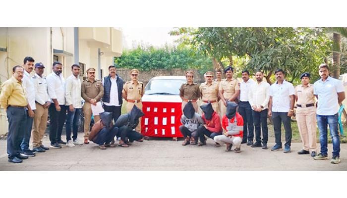 दागिने लुबाडणारी गुन्हेगारांची टोळी जेरबंद; भुईंज पोलीस व स्थानिक गुन्हे शाखेची कारवाई, १८ लाख रुपयांचा मुद्देमाल हस्तगत