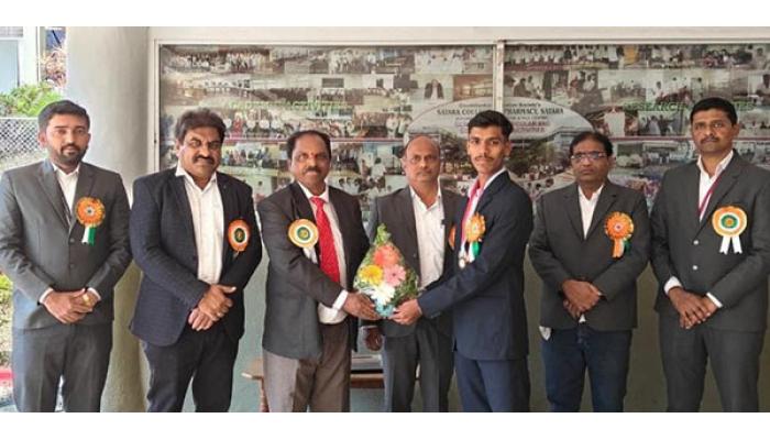 विभागीय क्रीडा स्पर्धेत गौरीशंकरच्या सातारा कॉलेज ऑफ फार्मसी देगाव महाविद्यालयातील प्रतीक जाधवचे सुयश