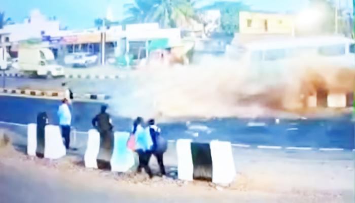 बरड गावच्या हद्दीत काळजाचा थरकाप उडवणारा अपघात