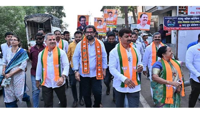 सातारा शहराच्या चौफेर विकासासाठी 'कमळ' हाच पर्याय ; ना. शिवेंद्रसिंहराजे; भाजपच्या सर्व उमेदवारांना विक्रमी मतांनी विजयी करण्याचे आवाहन