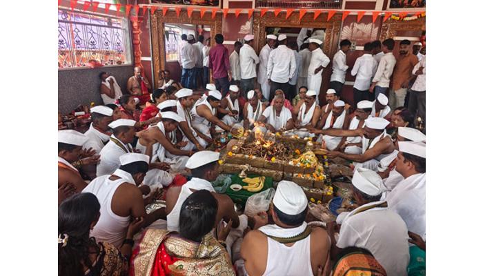 रणसिंगवाडी येथे श्री भैरवनाथ मुर्तीचा प्राणप्रतिष्ठा सोहळा उत्साहात ; विविध धार्मिक व सांस्कृतिक कार्यक्रमांचे आयोजन