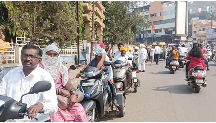 जागतिक दिव्यांग दिनानिमित्ताने दिव्यांग प्रेरणा सामाजिक संस्थेच्यावतीने साताऱ्यातून रॅली