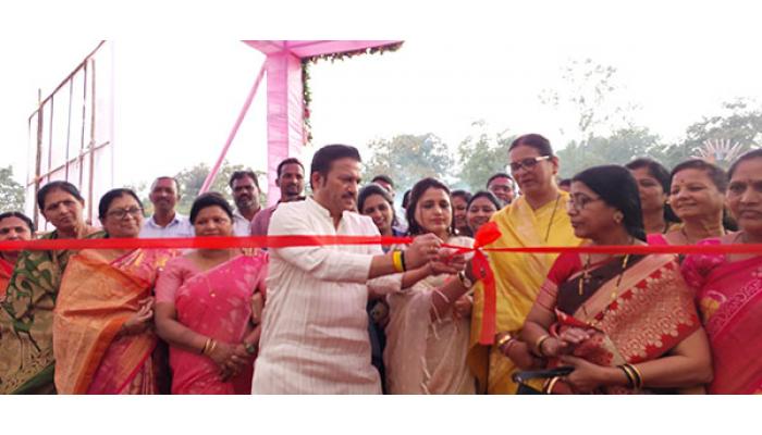 ज्योर्तिमय महोत्सव हे महिलांच्या हक्काचे व्यासपीठ - आ. शशिकांत शिंदे; भव्य महिला बचत गट विक्री प्रदर्शनाचे उद्घाटन