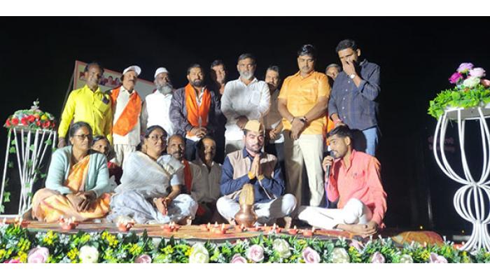 … खळखळणाऱ्या पाण्यातून बाळासाहेबांचे नाव उजळेल : नितीन बानगुडे-पाटील, फडतरवाडी येथे जिहे कठापूर उपसा सिंचन योजनेचे जलपूजन