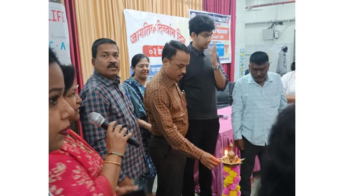 जिल्हा शासकिय रुग्णालयात दिव्यांग दिन साजरा; डॉ. युवराज करपे यांच्या हस्ते कार्यक्रमाचे उदघाटन