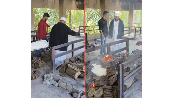 साताऱ्यात धर्म, भाषा व प्रांत यांच्या पलीकडे जाऊन माणुसकीचे दर्शन ; उत्तर प्रदेशातील तरुणावर खिदमत-ए-खलककडून हिंदू पद्धतीने अंत्यसंस्कार