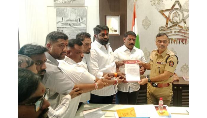 अवैध गुटख्या संदर्भात रक्षक प्रतिष्ठानचे पोलिसांना निवेदन; तात्काळ कारवाई करण्याची केली मागणी