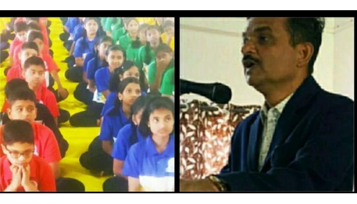 संत गाडगेबाबा 'स्वच्छतेचे विठ्ठल' आपण वारकरी होऊ: यशेंद्र क्षीरसागर, हिंदवी पब्लिक स्कूलमध्ये संत गाडगेबाबा यांना अभिवादन