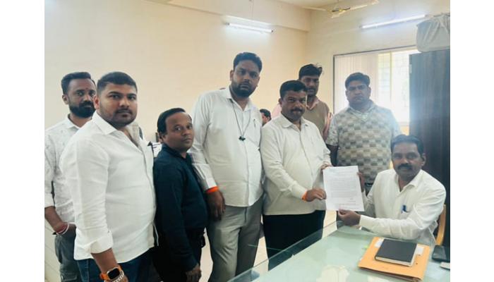 अण्णासाहेब पाटील महामंडळ कार्यालयाला टाळे ठोकणार- सचिन मोहिते यांचे जिल्हा प्रशासनाला निवेदन