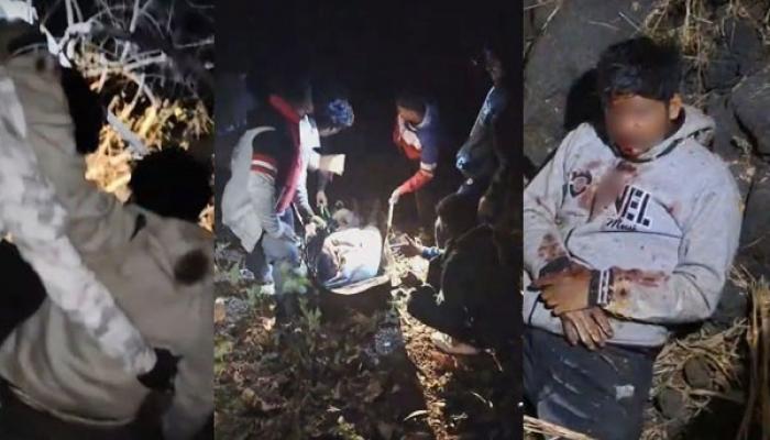 सांबरवाडी परिसरात युवक दरीत पडून गंभीर जखमी; अंधारात तोल गेल्याने दोनशे फूट कोसळला