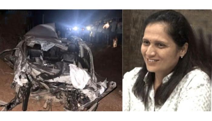 कोल्हापूर अँटी करप्शन ब्युरोच्या उपअधीक्षक वैष्णवी पाटील यांच्या कारचा भीषण अपघात; दोघांचा मृत्यू; वैष्णवी पाटील यांच्यासह आणखी तिघे जण जखमी