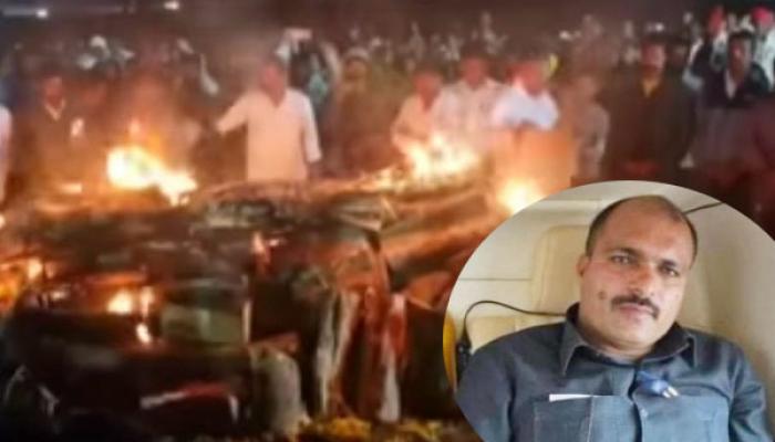 अजितदादा पवार यांचे सुरक्षारक्षक विदीप जाधव यांच्यावर शोकाकुल वातावरणात अंत्यसंस्कार; विमान अपघातात दुर्दैवी निधन