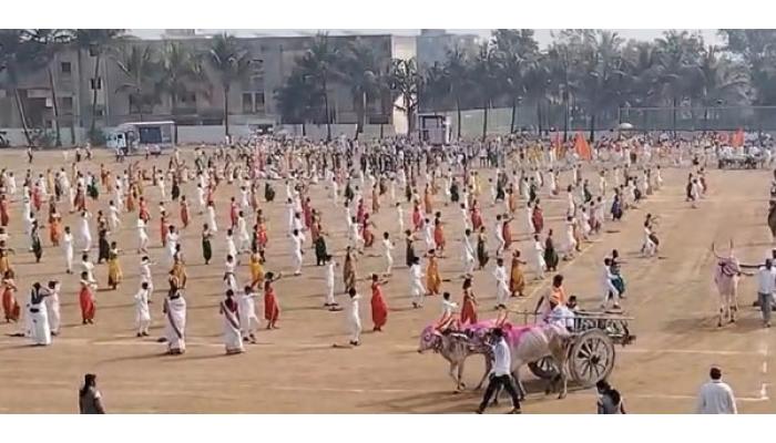 प्रजासत्ताक दिन सोहळ्यात शिक्षण प्रसारक संस्थेतील बालकलाकारांचे बहारदार सांस्कृतिक सादरीकरण