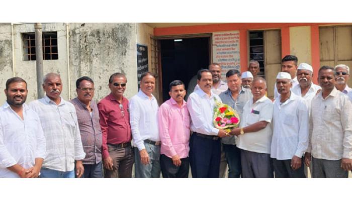 कोंडवे विकास सोसायटीच्या चेअरमनपदी अनिल निंबाळकर; व्हाईस चेअरमनपदी भरत शंकर चोरगे