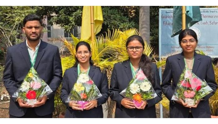 क्युबोजोमल जेल ठरणार काचबिंदू रुग्णांसाठी वरदान ; गौरीशंकर लिंब फार्मसीच्या विद्यार्थ्यांच्या नवसंशोधनाला यश