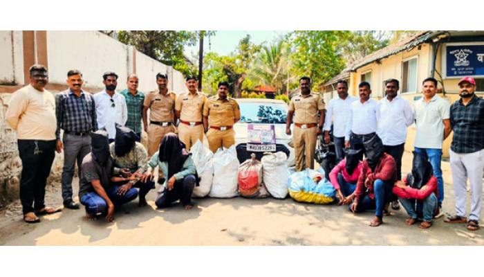 ट्रान्सफॉर्मरमधील तांब्याच्या तारा चोरणारे सहा जणांना फलटण व वाई येथून अटक; 17 लाखांचा मुद्देमाल जप्त