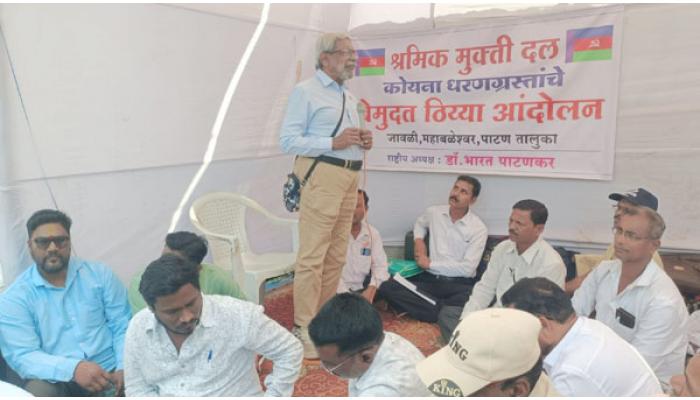 पत्र मिळताच आंदोलन स्थगित करू &ndash; डॉ. भारत पाटणकर; मार्चच्या पहिल्या आठवड्यात मंत्रालयात कोयना धरणग्रस्तांच्या पुनर्वसनावर निर्णायक बैठक होणार