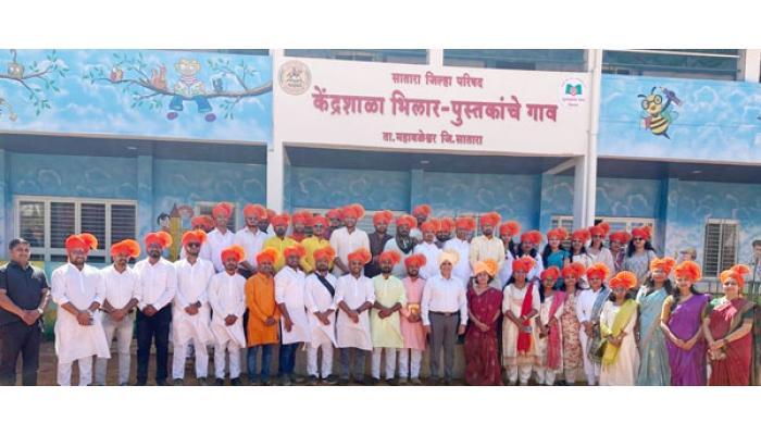 भिलार येथे &lsquo;अभिजात मराठी भाषा गौरव दिन&rsquo; उत्साहात; &lsquo;यशदा&rsquo;च्या प्रशिक्षणार्थी वैद्यकीय अधिकाऱ्यांनी व्यक्त केली काव्यरूपी कृतज्ञता