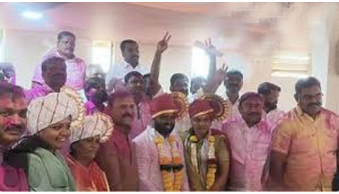 माण पंचायत समितीवर राष्ट्रवादीचा 'झेंडा'; मंत्री जयकुमार गोरेंना घरच्या मैदानात मोठा धक्का; राष्ट्रवादीचे विक्रम शिंगाडे सभापतीपदी तर प्रियांका जगदाळे यांची उपसभापतीपदी निवड