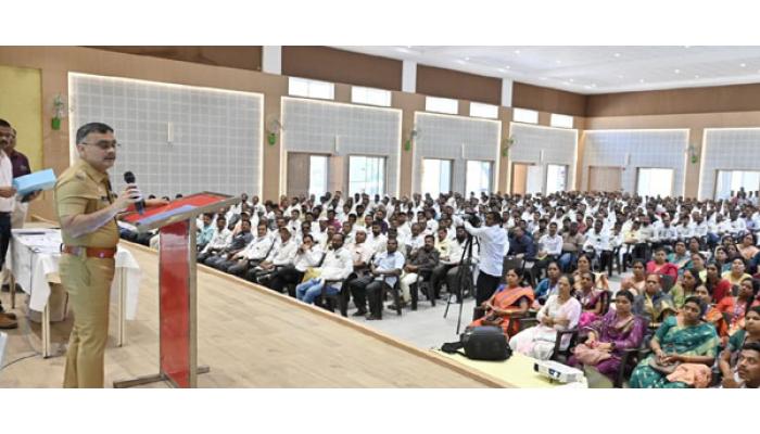 गावपातळीवर पोलीस पाटीलांची भुमिका फार महत्वाची - पोलीस अधीक्षक तुषार दोशी; जिल्ह्यातील पोलीस पाटलांना कार्यशाळेत मार्गदर्शन