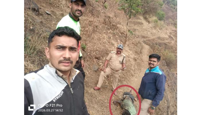 सज्जनगड येथे दरीत उडी मारून एका हॉटेल कामगाराची आत्महत्या