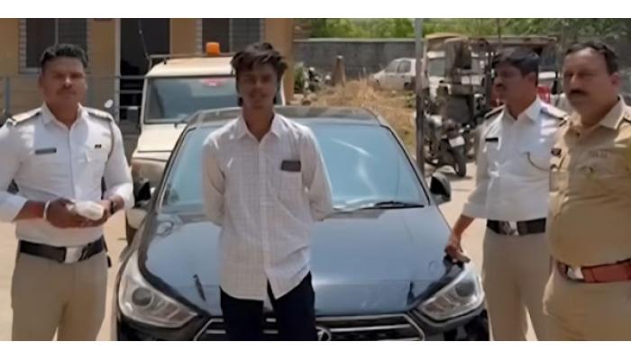 कास रोडवर थरारक स्&zwj;टंटबाजी केल्&zwj;याप्रकरणी दोन तरुणांवर गुन्&zwj;हा दाखल; पोलिसांकडून कडक इशारा