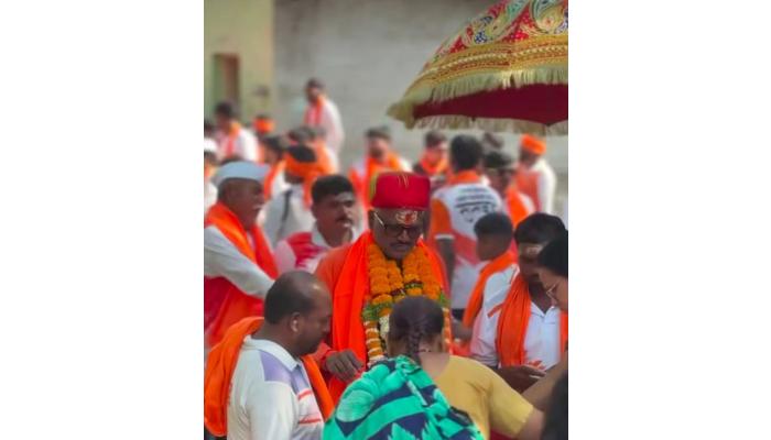 शिखर शिंगणापूरकडे निघालेल्या कावडींचे फलटणकरांकडून उत्साहात स्वागत ; हर हर महादेवाच्या जयघोषाने सारा परिसर दणाणून गेला