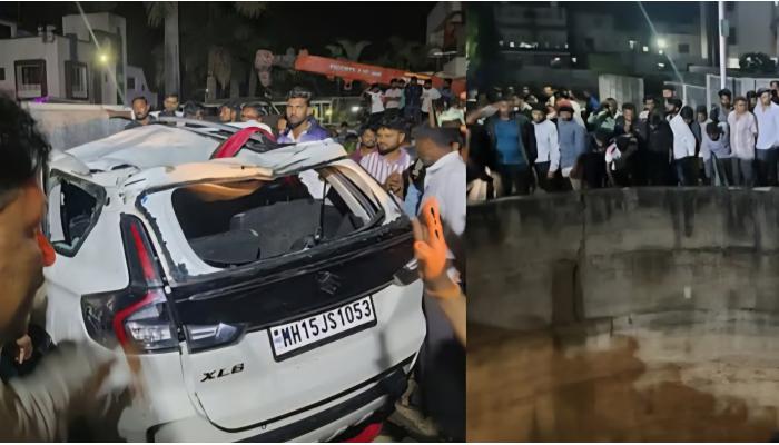 दिंडोरीत कार विहिरीत कोसळून ९ जणांचा दुर्दैवी मृत्यू