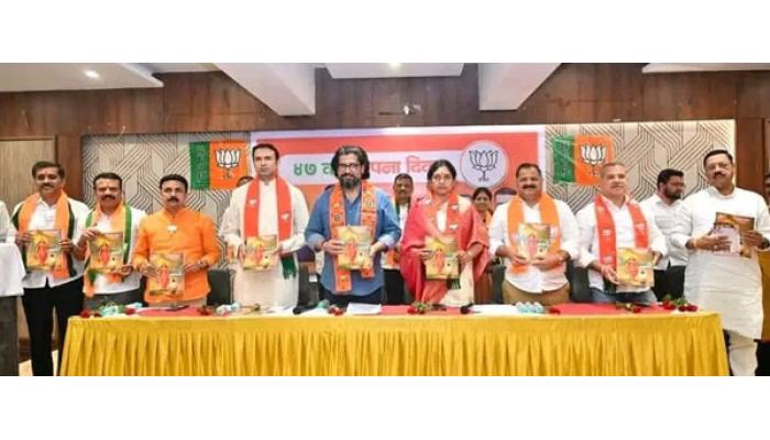 भारतीय जनता पक्षाने विचारधारेत कधी तडजोड केली नाही - मंत्री शिवेंद्रसिंहराजे भोसले; भाजपच्या वर्धापन दिनानिमित्त कार्यकर्त्यांना शुभेच्छा