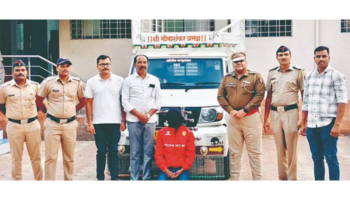 शेतीपंप चोरी करणाऱ्या टोळीचा रहिमतपूर पोलिसांकडून पर्दाफाश; आठ लाख रुपये किमतीचा मुद्देमाल हस्तगत; चार संशयित ताब्यात