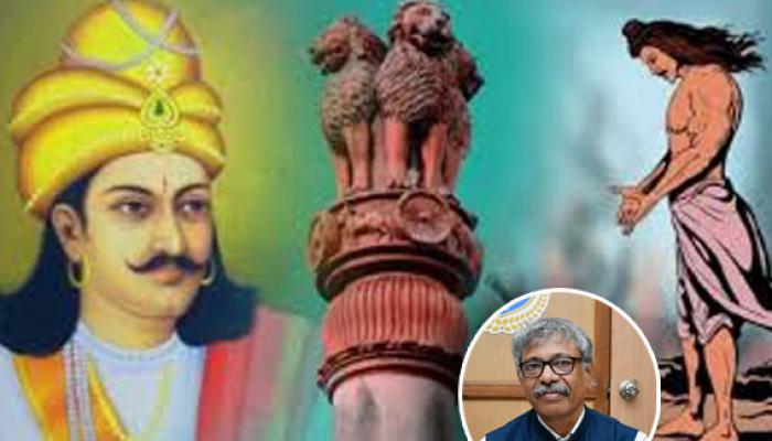 सम्राट अशोक, धम्म आणि भारतीय संविधान