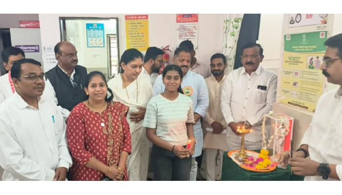गर्भाशय मुखाच्या कॅन्सरविरुद्ध मोफत HPV लसीकरणाचा सातारा येथे शुभारंभ ; जिल्हा परिषद अध्यक्षा सौ. प्रिया शिंदे यांच्या हस्ते उद्घाटन