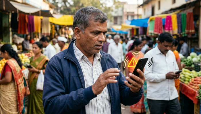 मोबाईलवर अचानक आलेल्या &lsquo;त्या&rsquo; अलर्टने घाबरू नका; सातारा जिल्ह्यासह देशभरात आपत्कालीन यंत्रणेची चाचणी