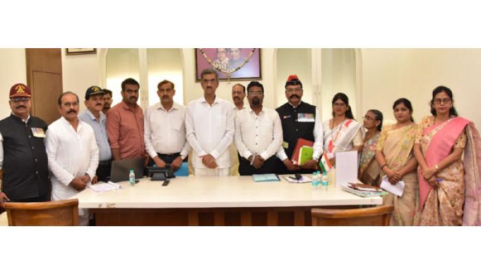 माजी सैनिकांच्या कुटुंबीयांसाठी शिक्षण, नोकरीमधील संधी वाढविण्यासाठी अभ्यास गट नेमणार - माजी सैनिक कल्याण मंत्री शंभूराज देसाई