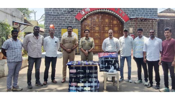 तांत्रिक तपासातून सातारा शहर पोलिसांची प्रभावी कारवाई ; हरवलेले ८० मोबाईल शोधून मूळ मालकांकडे सुपूर्द; मोबाईल परत मिळाल्याने नागरिकांना दिलासा