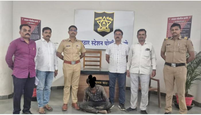 डीपी चोरी प्रकरणातील मुख्य संशयिताला बेड्या; ऊसाच्या शेतातून पाठलाग करून अटक, वाठार-लोणंद पोलिसांची संयुक्त कारवाई;