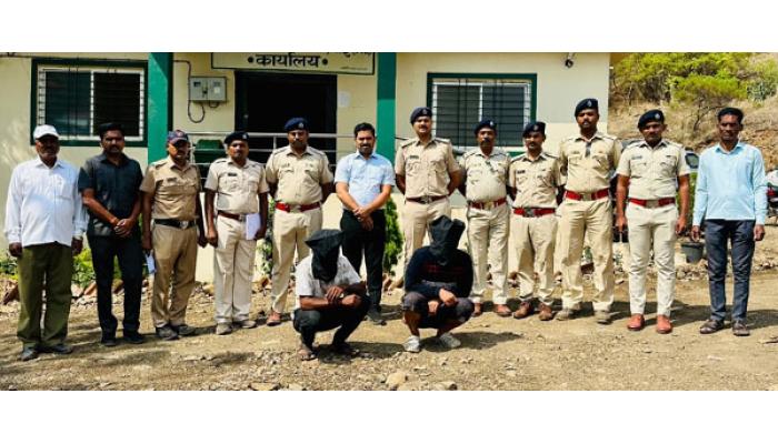 वाई तालुक्यात घोरपडीच्या अवयवांची तस्करी उघड; दोघांना अटक, तीन दिवसांची वनकोठडी