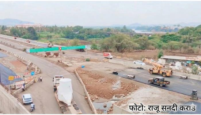 कराड येथील सहा पदरी उड्डाणपूल घाईगडबडीने खुला करण्याचा प्रशासनाचा घाट; अपूर्ण कामांमुळे प्रवाशांचा जीव धोक्यात