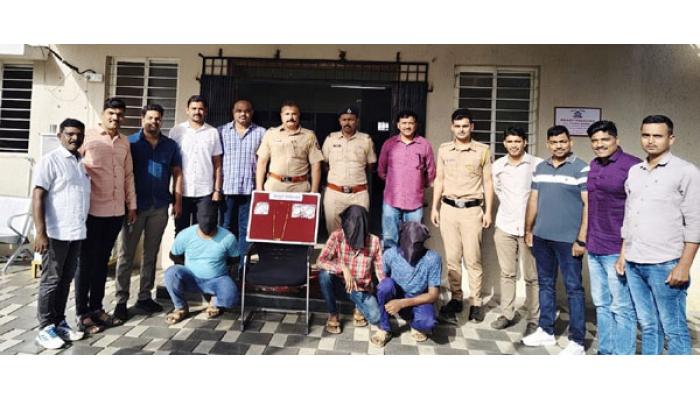 घरफोडी प्रकरणाचा अवघ्या आठ दिवसांत छडा; तीन संशयित आरोपी ताब्यात, सव्वा दहा लाख रुपयांचे सोन्याचे दागिने जप्त