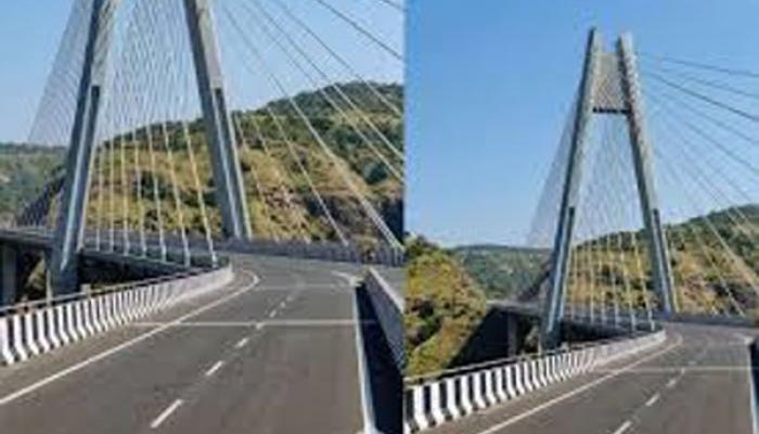 कोकण व सातारा जिल्ह्यामधील दळणवळण अधिक सुलभ करणारा &lsquo;केबल स्टेड स्काय ब्रिज&rsquo; पूर्णत्वाच्या उंबरठ्यावर; पावसाळ्यानंतर वाहतुकीसाठी खुला होण्याची शक्यता