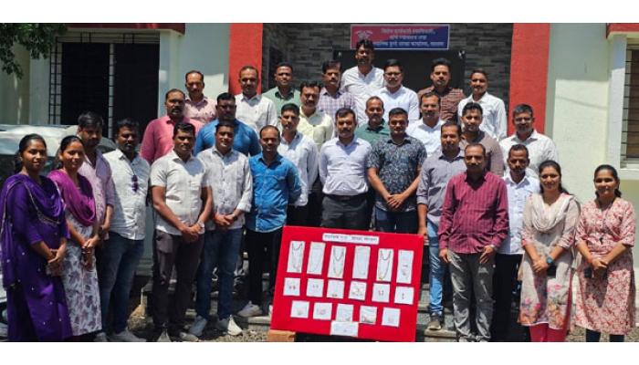 सातार्&zwj;यात घरफोडी टोळीचा पर्दाफाश; सहा गुन्ह्यांची उकल; 27 लाखांहून अधिक माल हस्तगत