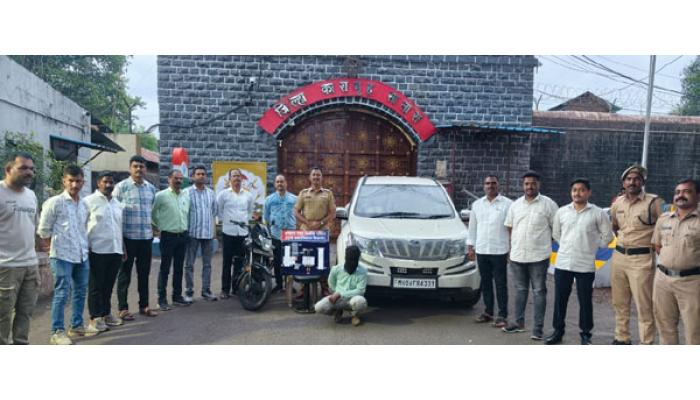 घरफोडी करणार्&zwj;या डिलेव्हरी बॉय असलेल्या संशयितास अटक; गुन्ह्यातील 13 लाखांचा ऐवज हस्तगत; सातारा शहर डी.बी. पथकाची कारवाई