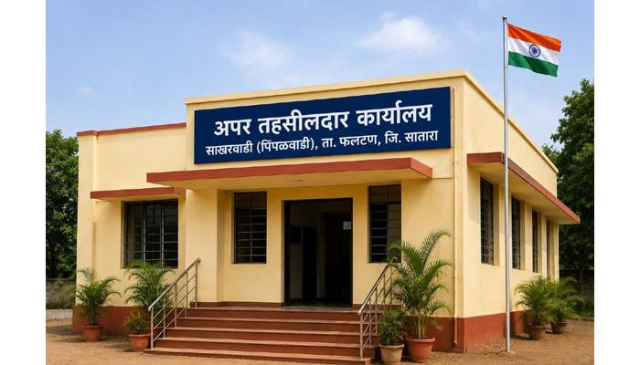 साखरवाडी येथे नवीन अपर तहसीलदार कार्यालय सुरू करण्यास मान्यता; फलटण उपविभागीय अधिकाऱ्यांकडून अधिसूचना जाहीर