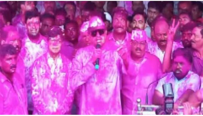 कृष्णा कारखान्यात ज्यांनी भ्रष्टाचार केला आहे, त्याचा पै अन् पै वसूल केल्याशिवाय गप्प राहणार नाही - विजयी सभेत आमदार डॉ. अतुल भोसले यांचा इशारा