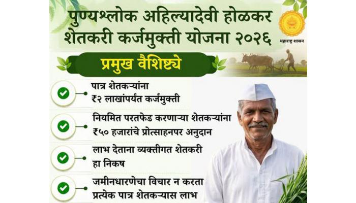 शेतकरी बांधवांना कर्जमुक्ती देण्याचा महाराष्ट्र शासनाचा ऐतिहासिक निर्णय