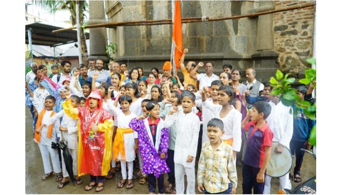 संगम माहुलीत ३०७ वा 'शौर्य आगमन दिवस' उत्साहात साजरा; महाराणी येसूबाई साहेबांच्या समाधीस्थळी अभिवादन; इतिहासप्रेमींची मोठी उपस्थिती