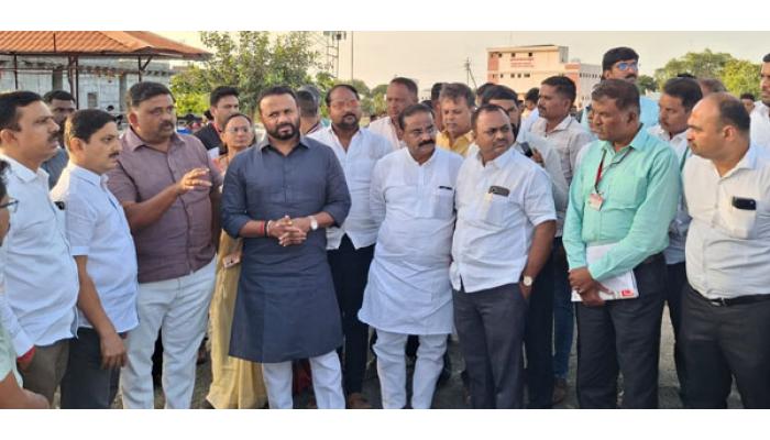 वारकऱ्यांच्या सोयी सुविधांसाठी ग्रामविकास विभागाकडून सहा कोटी रुपयांचा निधी - ग्रामविकास मंत्री जयकुमार गोरे, तरडगाव, लोणंद पालखी तळ, नीरा दत्तघाट व पालखी मार्गाची पाहणी