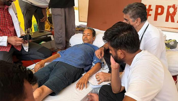 सोनम वांगचुक यांच्या उपोषणाचा 17 वा दिवस; प्रकृती खालावत असतानाही त्यांनी आंदोलन सुरू, केंद्र सरकारच्या भूमिकेकडे देशाचे लक्ष