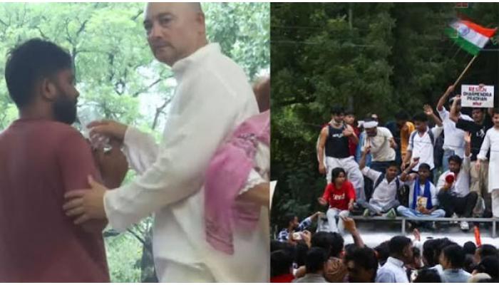 अभिजित दिपके यांनी उपोषण सोडले, मोर्चा संसदेकडे जात असतानाच घेतला मोठा निर्णय, सरकार चर्चेला तयार, कॉक्रोज जनता पार्टीचा दावा