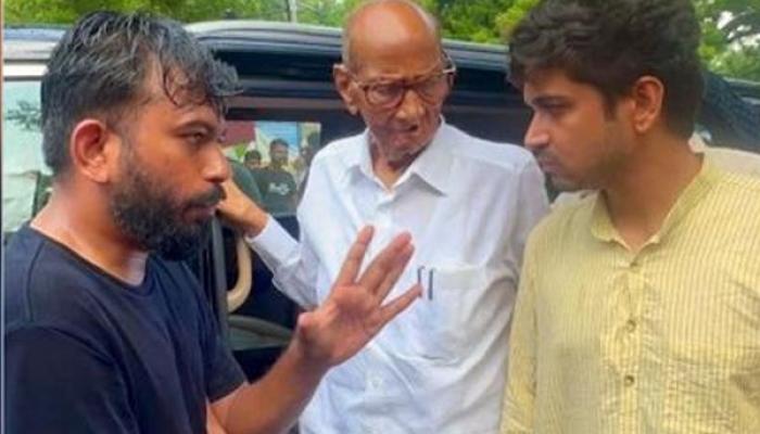 विद्यार्थ्यांना पोलिसांनी जी वागणूक दिली, ती लोकशाही मूल्यांना न शोभणारी - शरद पवार यांची केंद्र सरकारवर टीका, अभिजीत दीपके याच्यासोबत चर्चा
